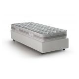 Letto una piazza contenitore bianco 105x215cm comodo - Richilde