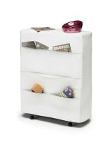 Letto una piazza pieghevole 80x32cm bianco - Akai