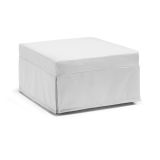 Letto una piazza pieghevole 80x80cm bianco - Abak