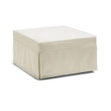 Letto una piazza pieghevole 80x80cm panna - Abak
