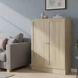 Libreria 2 ante quercia 79x107h cm - Sanba