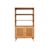 Libreria 2 ante quercia 90x110h cm - Suva