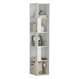 Libreria 4 ripiani bianca 34x161h cm - Herman