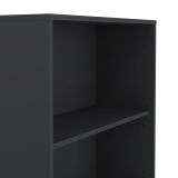 Libreria 4 ripiani grigia 79x204h cm - Penh