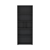Libreria 4 ripiani grigia 79x204h cm - Penh