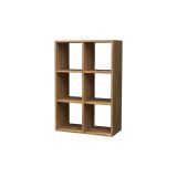 Libreria 4 ripiani rovere 90x90h cm - Acquaro