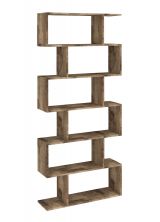 Libreria 5 ripiani acero 80x192h cm - Alowha