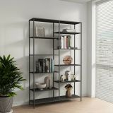 Libreria 9 ripiani ardesia 120x188h cm - Dorgali