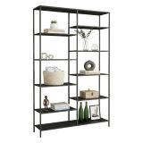 Libreria 9 ripiani ardesia 120x188h cm - Dorgali