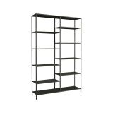 Libreria 9 ripiani ardesia 120x188h cm - Dorgali