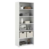 Libreria alta bianca 89x221h cm - Armon
