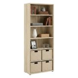 Libreria alta in legno 89x221h cm - Armon