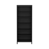 Libreria alta nera 78x199h cm - Sinlaku