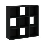 Libreria Beige 6 Ripiani Installazione a Terra 91x30x91h cm, Struttura Verticale - Liga