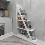 Libreria Bianco 3 Ripiani Installazione Libera 100x30x150h cm, Struttura Verticale - Camaiore