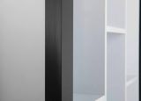 Libreria Bianco 4 Ripiani Struttura Verticale 67x67x14h cm, - Tripi