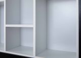 Libreria Bianco 4 Ripiani Struttura Verticale 67x67x14h cm, - Tripi