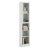 Libreria chic bianca 40x203h cm - Greg