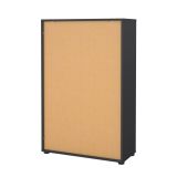 Libreria chic grigia 79x123h cm - Sparto