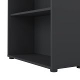 Libreria chic grigia 79x123h cm - Sparto