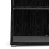 Libreria chic nera 89x113h cm - Aziza