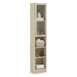 Libreria chic quercia 40x203h cm - Greg