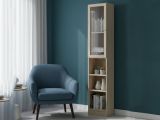 Libreria chic quercia 40x203h cm - Greg