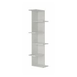 Libreria classica bianca 37x141h cm - Bud
