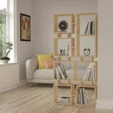Libreria classica quercia 79x166h cm - Erin
