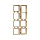 Libreria classica quercia 79x166h cm - Erin