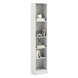 Libreria colonna bianca 40x203h cm - Albregio