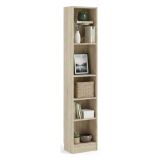 Libreria colonna quercia 40x203h cm - Albregio