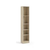 Libreria colonna quercia 40x203h cm - Albregio