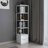 Libreria con 2 cassetti bianca 39x169h cm - Arsim