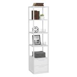 Libreria con 2 cassetti bianca 39x169h cm - Arsim