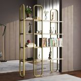 Libreria design oro 125x180h cm - Angylla