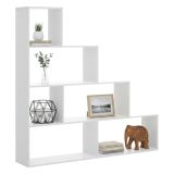 Libreria divisoria bianca lucida 145x145h cm - Apofi