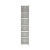 Libreria elegante bianca 47x221h cm - Pabuk