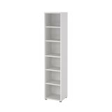 Libreria elegante bianca 47x221h cm - Pabuk