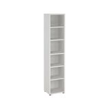 Libreria elegante bianca 47x221h cm - Pabuk