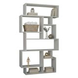 Libreria elegante bianca 96x169h cm - Dominique