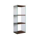 Libreria elegante noce 40x120h cm - Zenobie