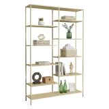 Libreria elegante panna 120x188h cm - Dorgali