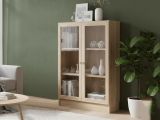 Libreria elegante quercia 79x107h cm - Amphan