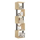 Libreria elegante quercia e antracite 35x161h cm - Nada