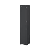 Libreria elegante rovere e grigia 40x204h cm - Baaz