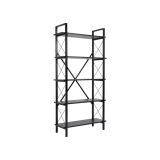 Libreria fissa nera 90x180h cm - Suriel