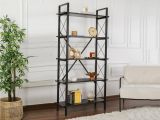 Libreria fissa nera 90x180h cm - Suriel