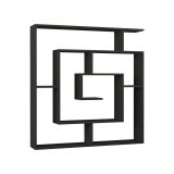 Libreria grande antracite 125x129h cm - Rai