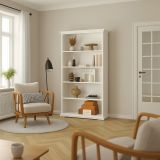 Libreria grande bianca 96x200h cm - Aragon